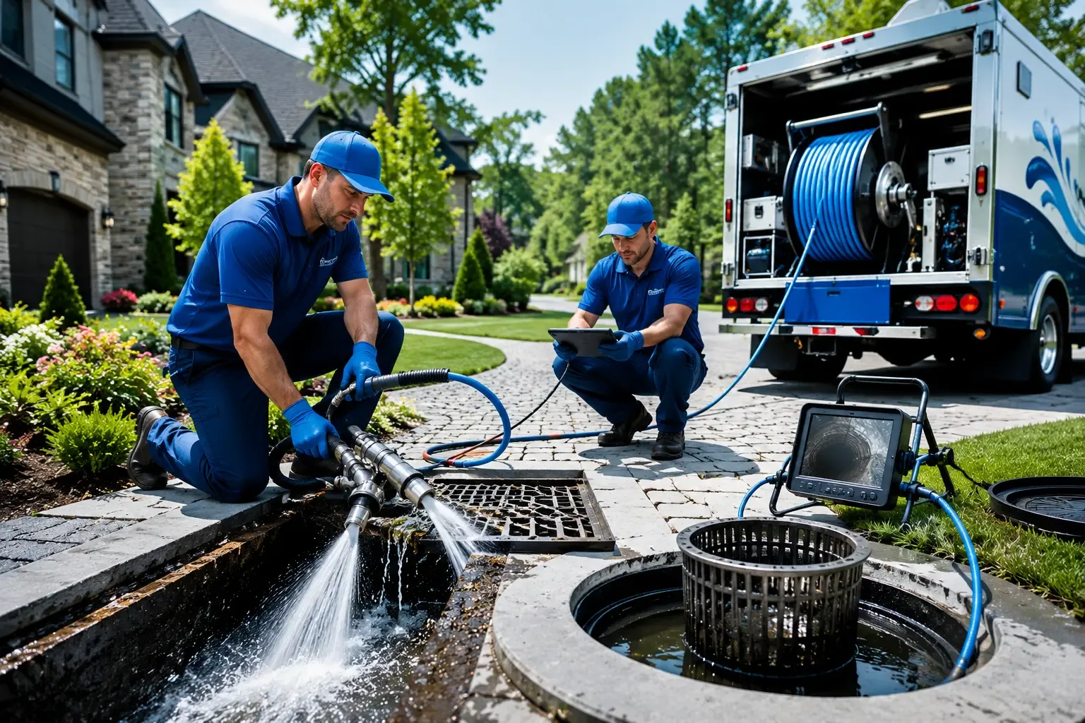Local outdoor drain cleaning professionals in Solomons, MD